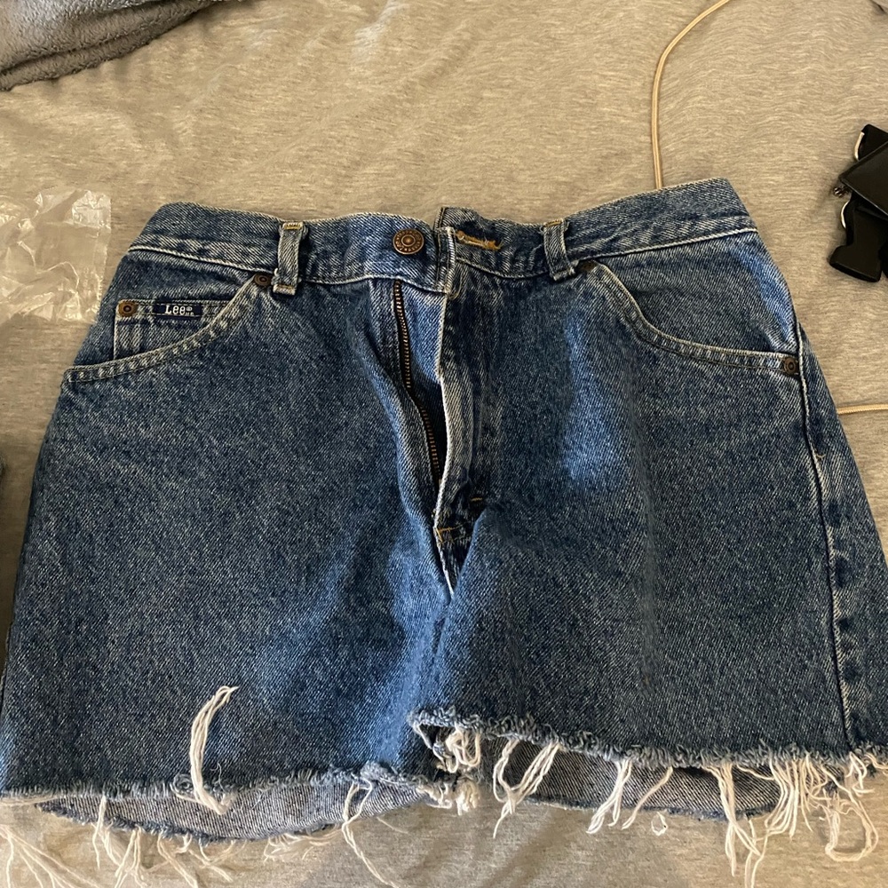 Vintage Lee denim shorts